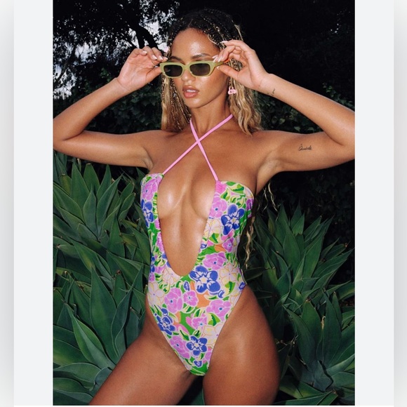 Princess Polly Other - NWT Fern floral one piece